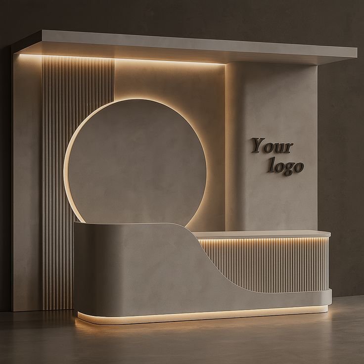 Project Meja Resepsionis Virsua Interior